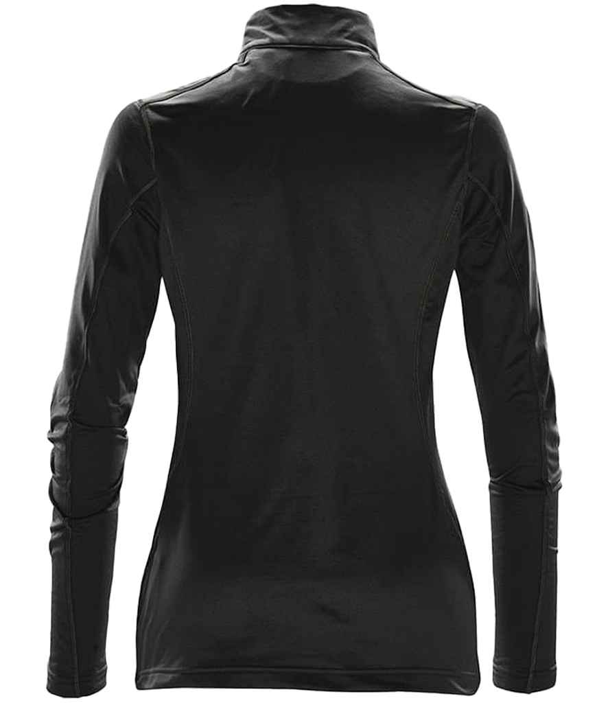 stormtech ladies pulse fleece pullover zip neck top