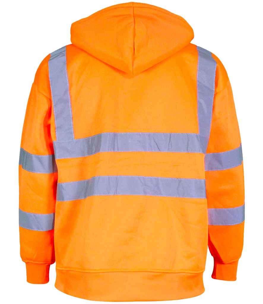 warrior hi vis pull on hoodie